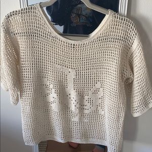 Papillon crochet top